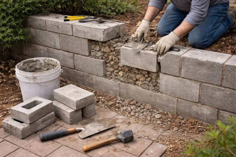 Block Masonry Repair in Flint, MI