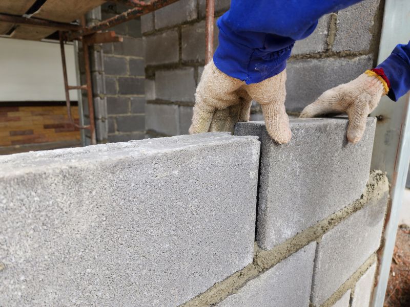 Block Wall Repair in Holly, MI