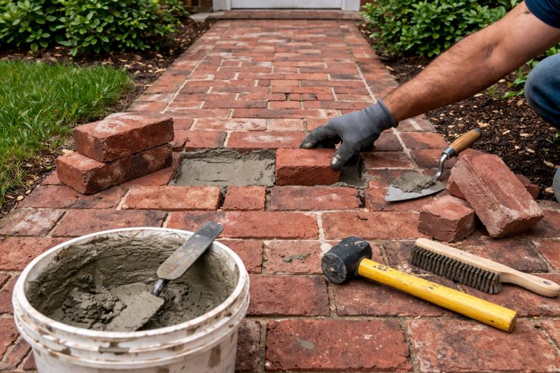 Brick Driveway Repair in Flint, MI