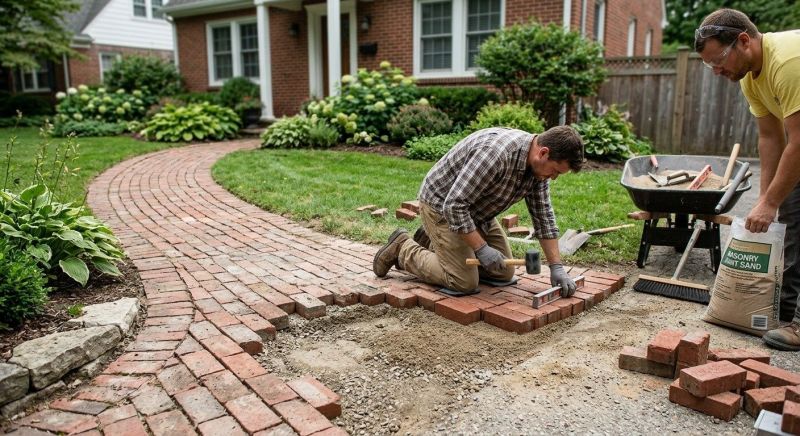 Brick Flatwork Repair in Genesee County, MI