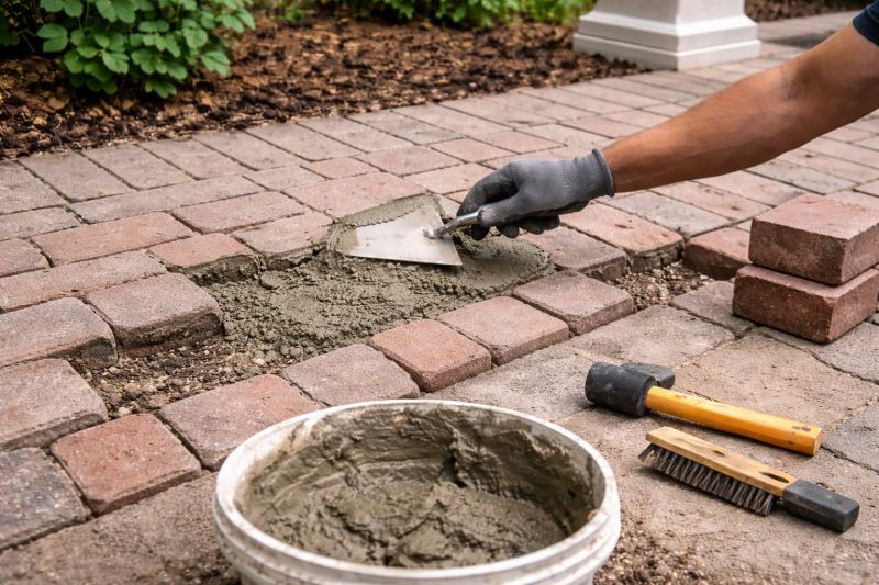 Brick Flatwork Repair in Goodrich, MI