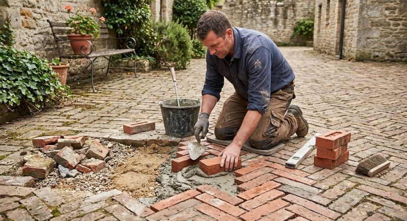 Brick Floor Repair in Flint, MI