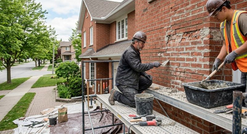 Brick Masonry Repair in Linden, MI