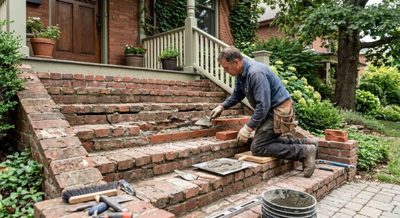 Brick Repair in Holly, MI