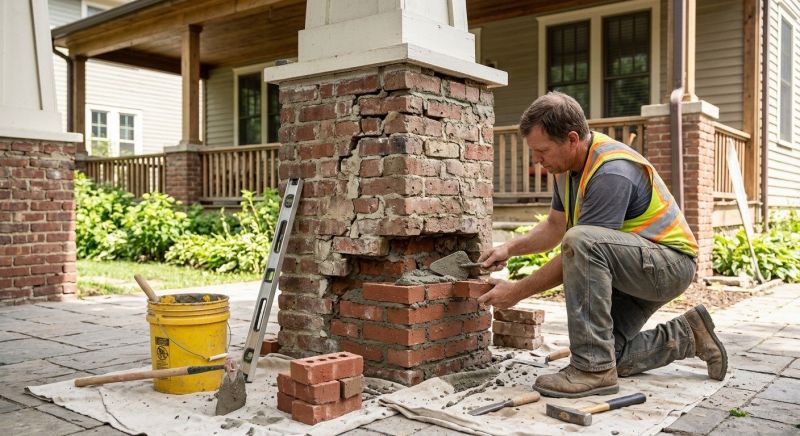 Brick Restoration in Fenton, MI