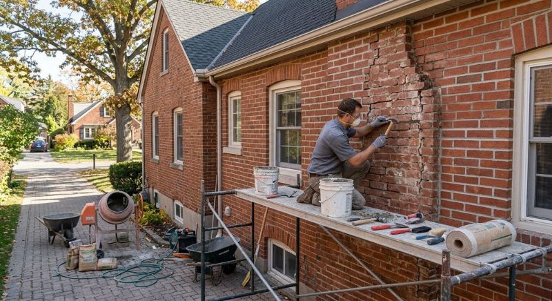 Brick Restoration in Genesee County, MI