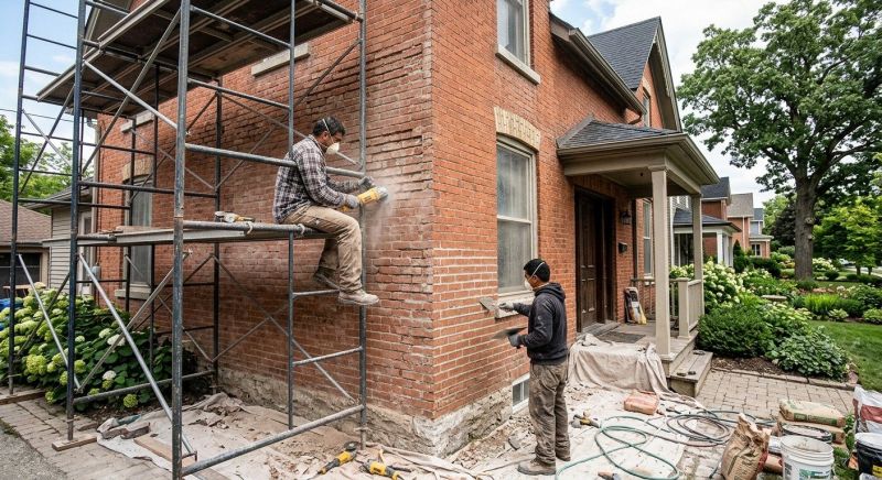 Brick Restoration in Shiawassee County, MI