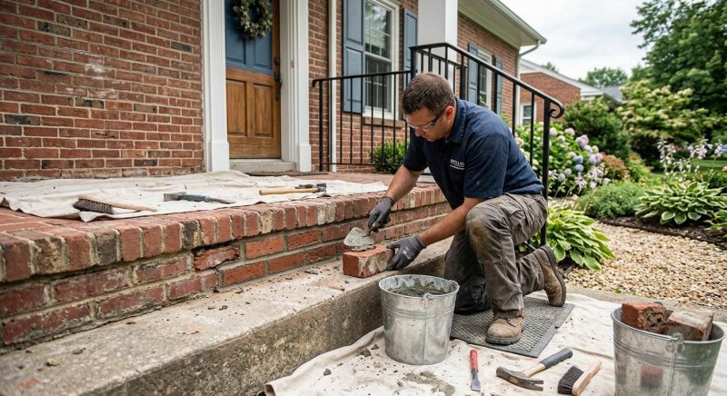 Brick Stairs Repair in Lapeer, MI