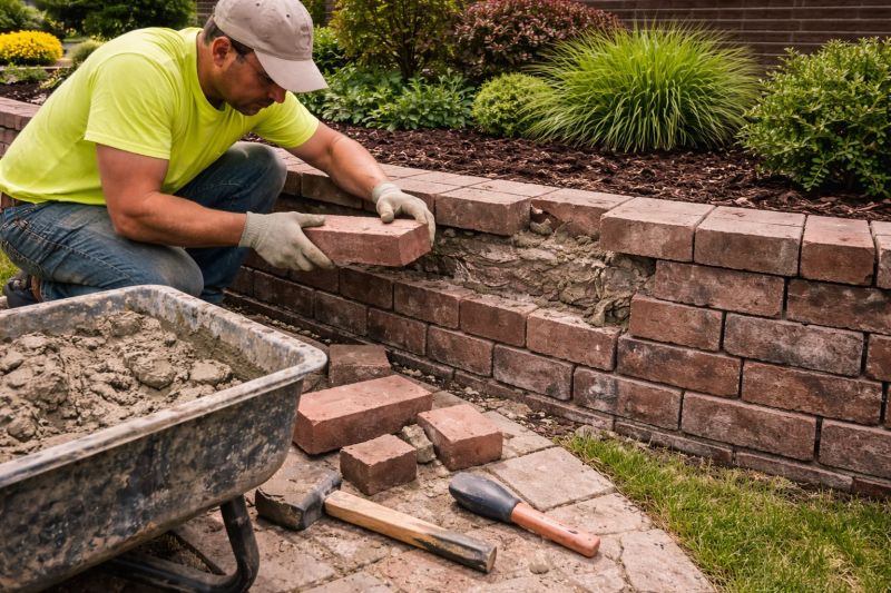 Brick Wall Repair in Davisburg, MI