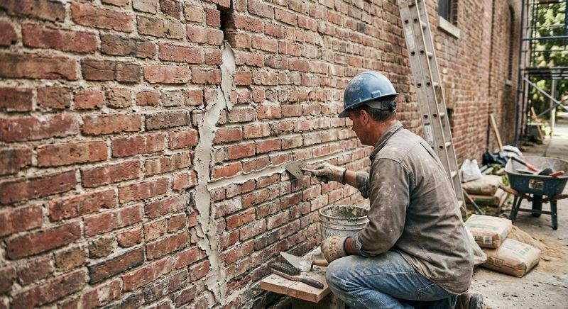 Brick Wall Repair in Goodrich, MI