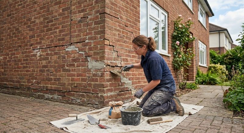 Brick Wall Repair in Grand Blanc, MI
