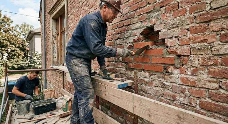 Brick Wall Repair in Shiawassee County, MI