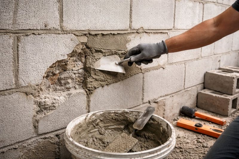 Cinder Block Repair in Flint, MI