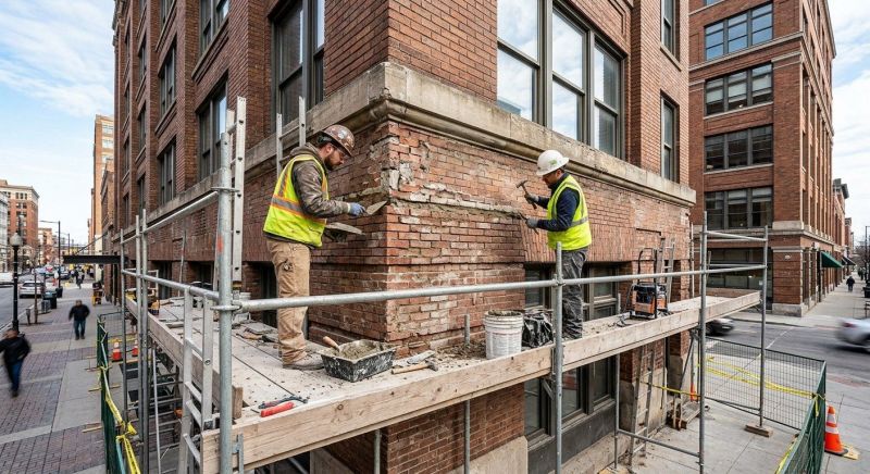 Commercial Masonry Repair in Davison, MI