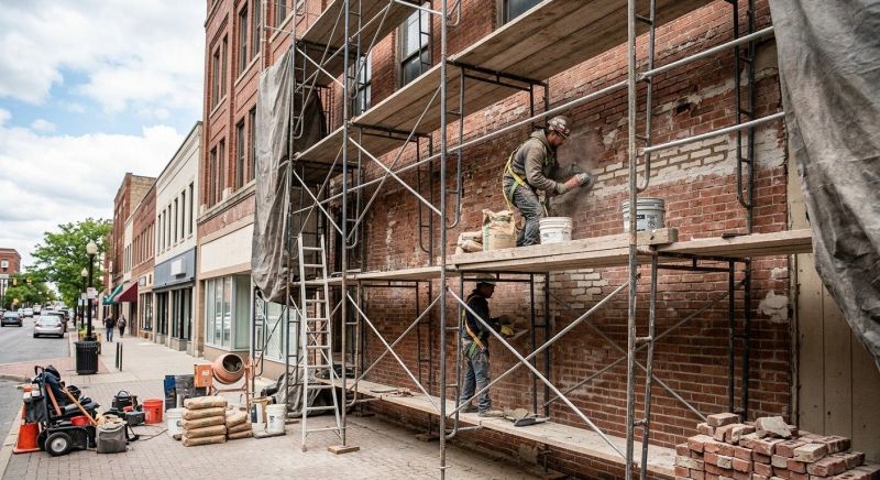 Commercial Masonry Repair in Metamora, MI