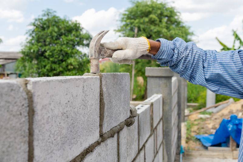 Concrete Block Repair in Linden, MI