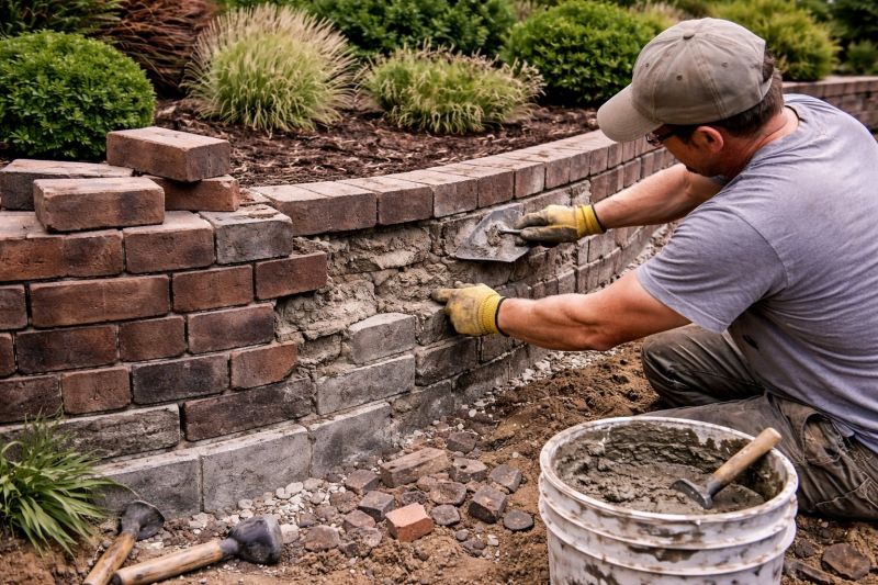 Retaining Wall Repair in Goodrich, MI