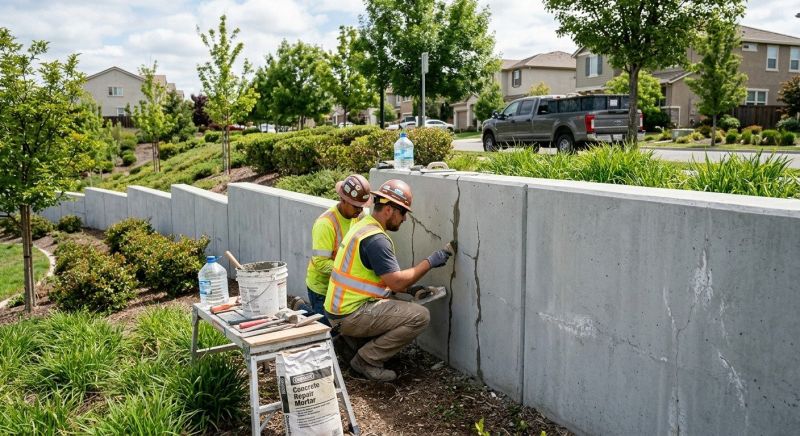 Retaining Wall Repair in Goodrich, MI