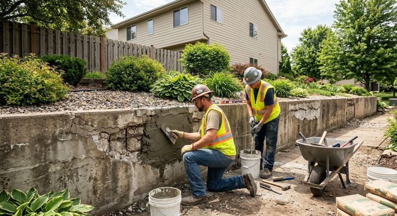 Retaining Wall Repair in Flint, MI