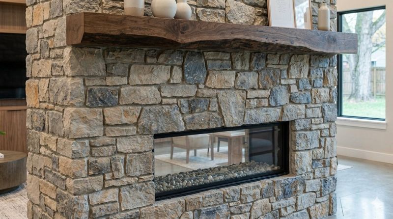 Stone Chimney Installation in Birch Run, MI