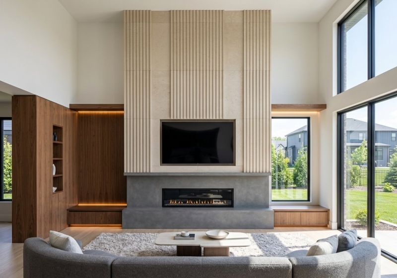 Stone Chimney Installation in Frankenmuth, MI