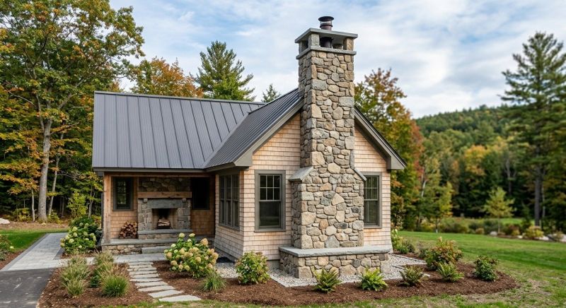 Stone Chimney Installation in Genesee County, MI