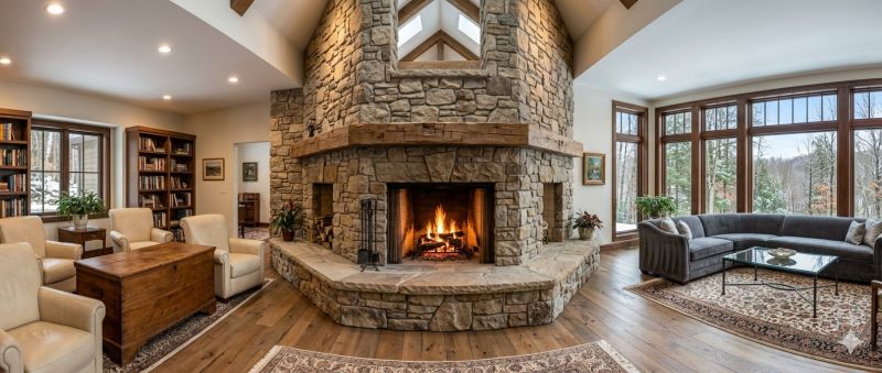 Stone Chimney Installation in Holly, MI