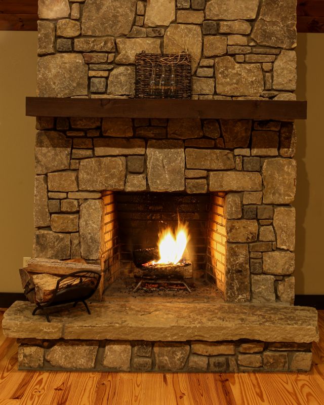 Stone Chimney Installation in Metamora, MI
