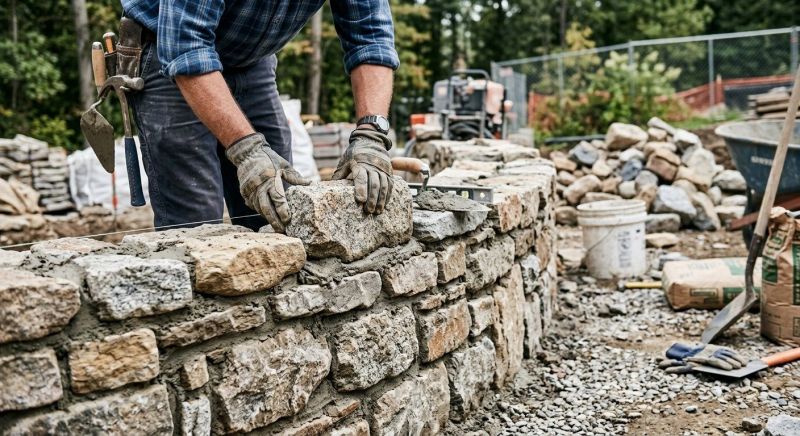 Stone Masonry Installation in Lapeer County, MI