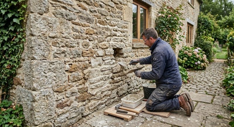 Stone Masonry Repair in Davison, MI