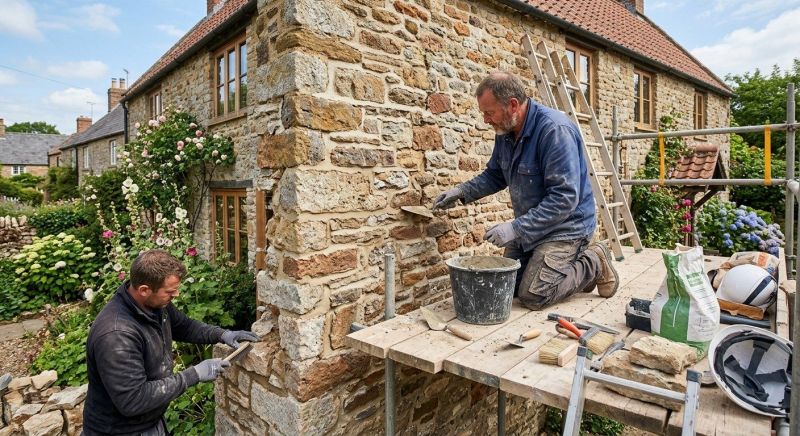 Stone Masonry Repair in Owosso, MI