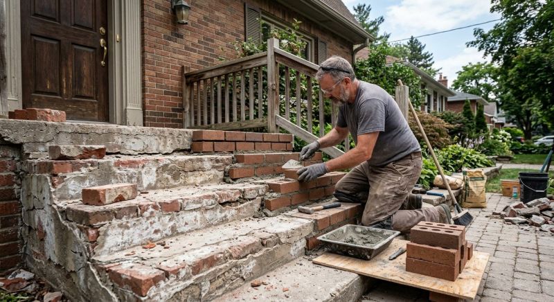 Stonework Repair in Goodrich, MI